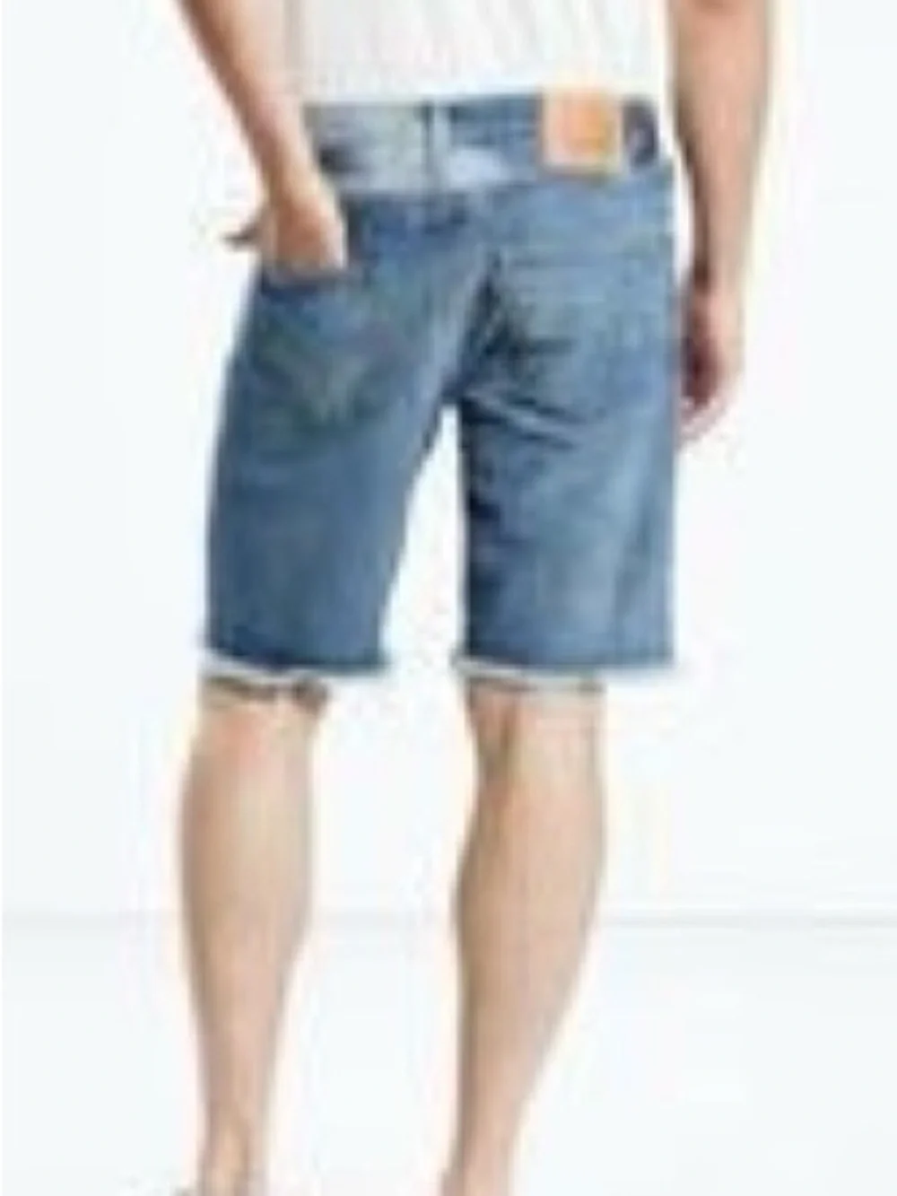 LEVIS MENS 501 CT CUSTOM TAPERED CUT-OFF SHORTS JORTS SALT FADE 9” INSEAM Sz36